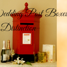 wedding postboxes of distinction